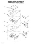 Diagram for 07 - Refrigerator Shelf Parts