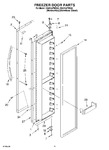 Diagram for 10 - Freezer Door Parts