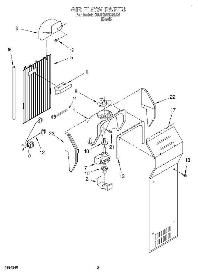 Diagram for KSUB25QDBL00