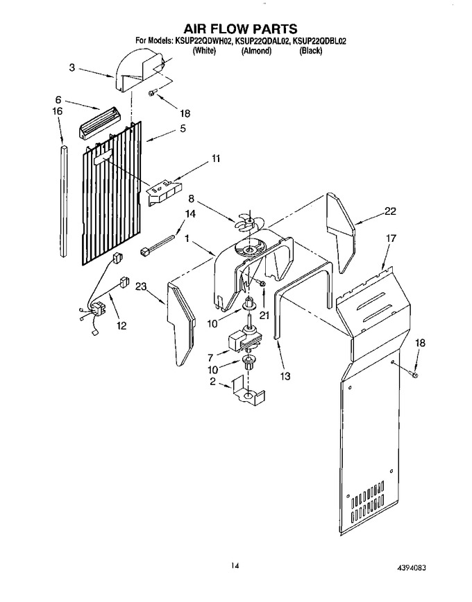 Diagram for KSUP22QDWH02