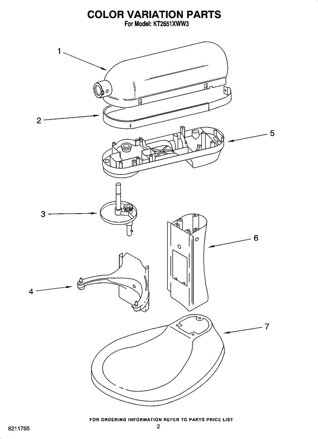 Diagram for KT2651XWW3