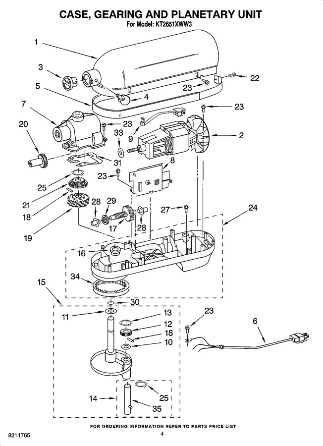 Diagram for KT2651XWW3