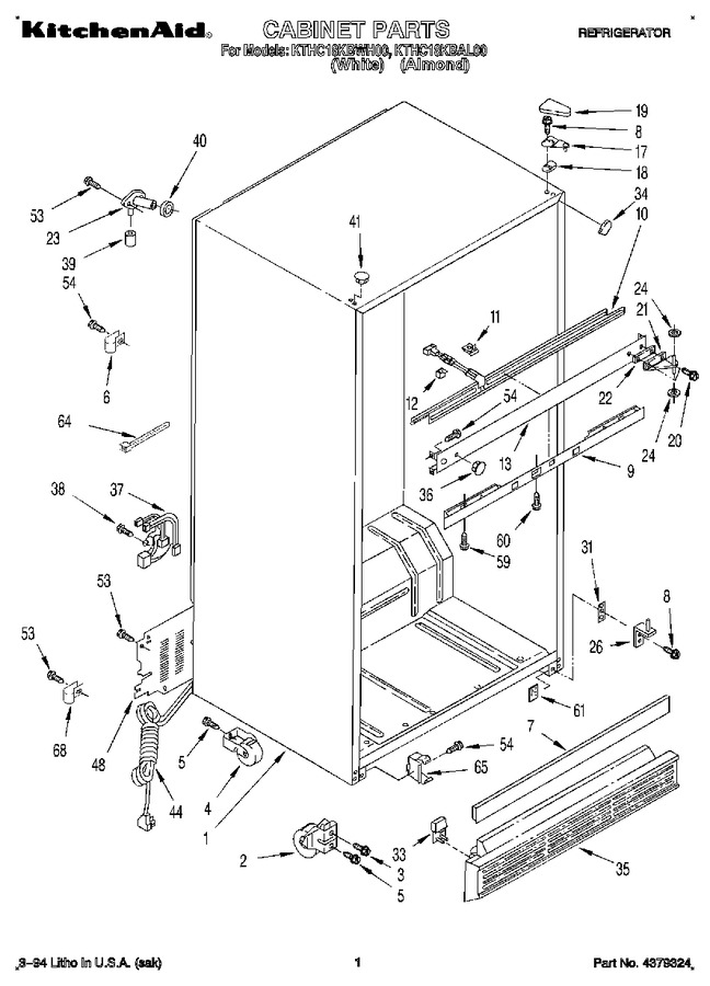 Diagram for KTHC18KBWH00