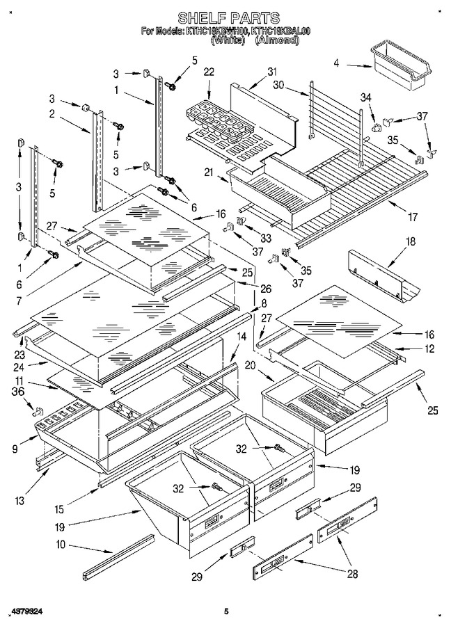 Diagram for KTHC18KBWH00