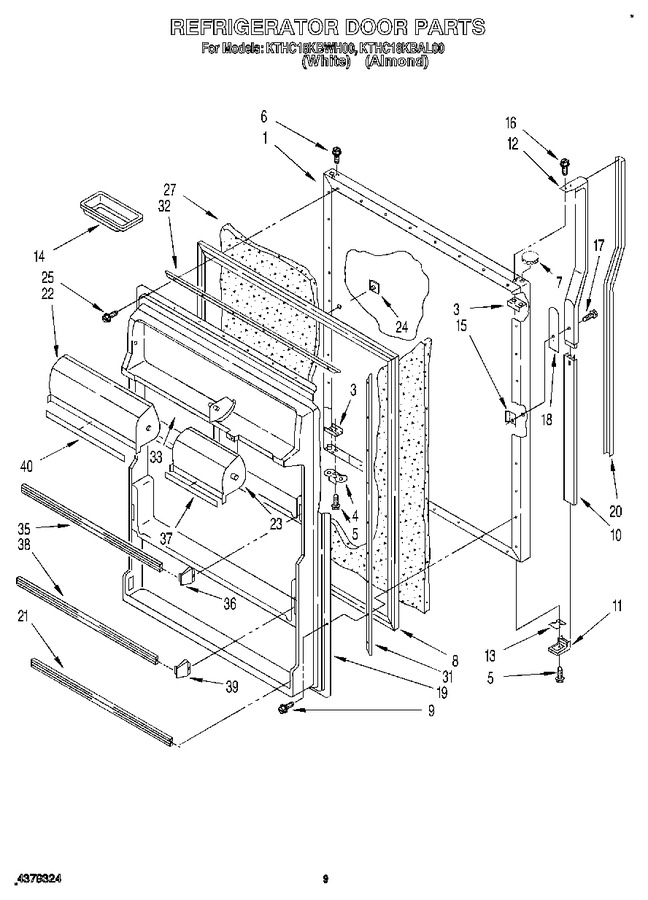 Diagram for KTHC18KBWH00