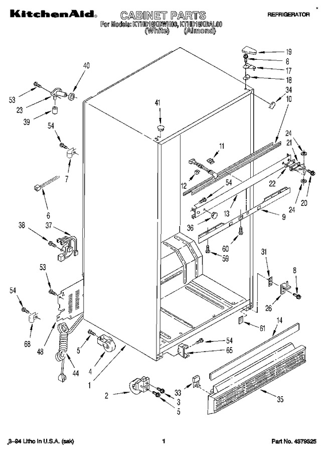 Diagram for KTHD18KBWH00