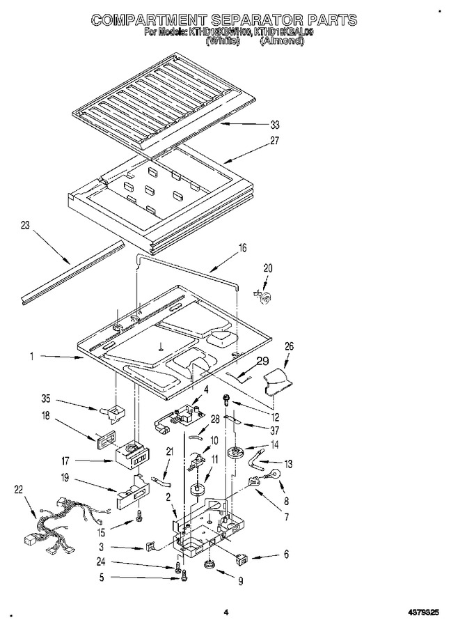 Diagram for KTHD18KBWH00