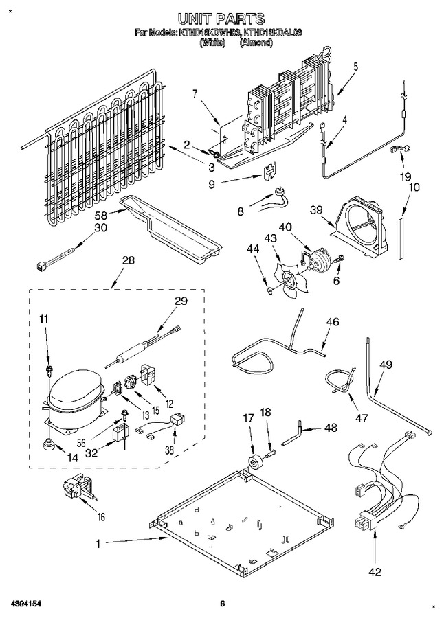 Diagram for KTHD18KDWH03