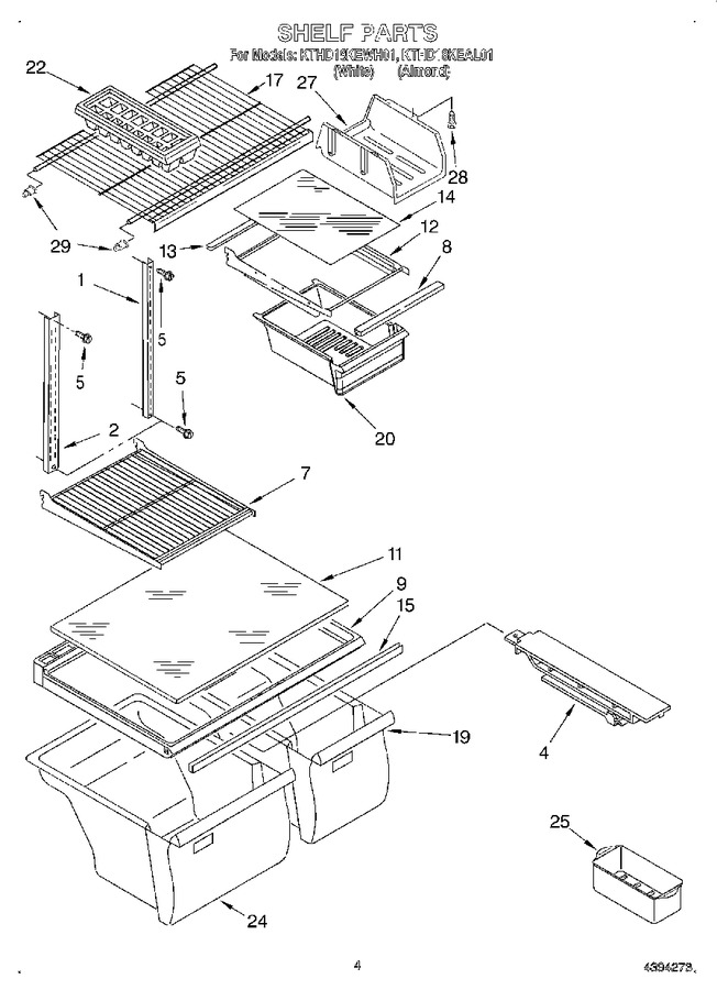 Diagram for KTHD18KEAL01