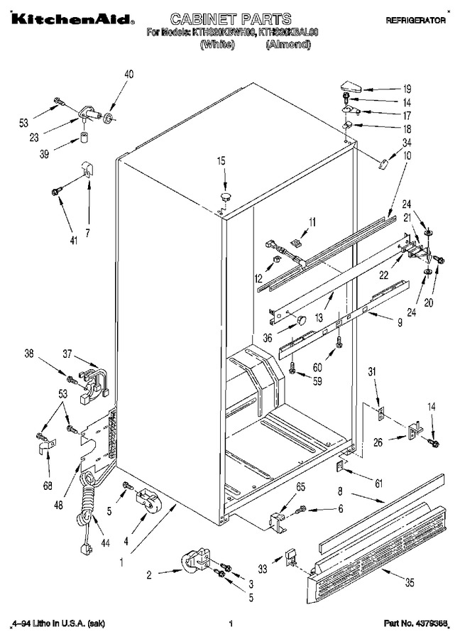 Diagram for KTHS20KBWH00