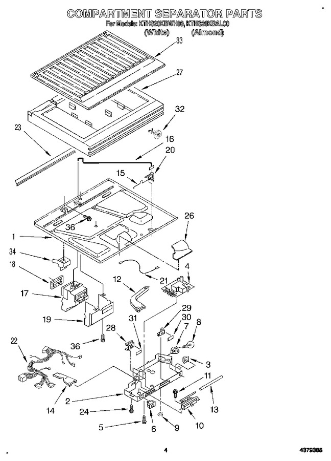 Diagram for KTHS20KBWH00