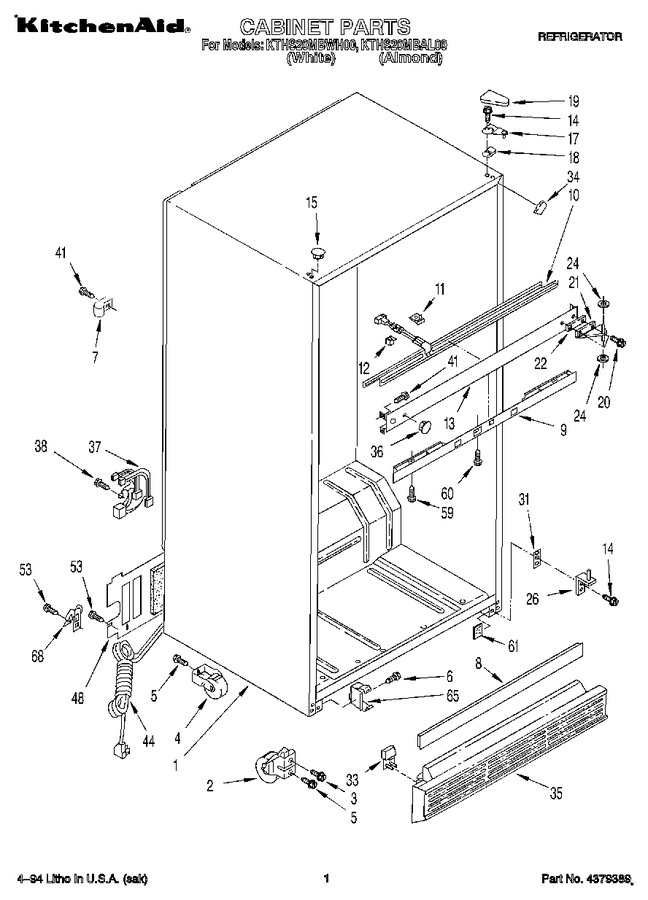 Diagram for KTHS20MBWH00
