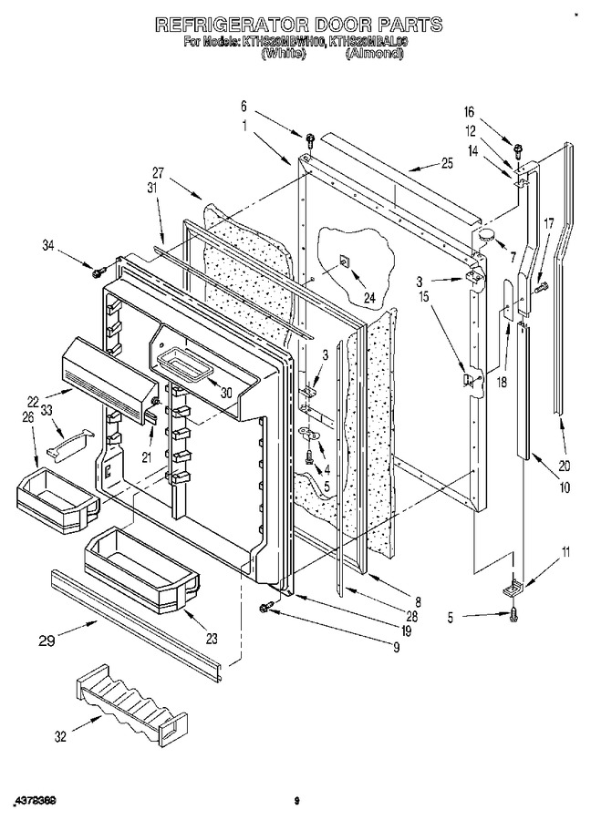 Diagram for KTHS20MBWH00