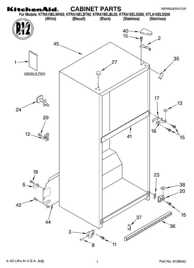 Diagram for KTRA19ELSS00