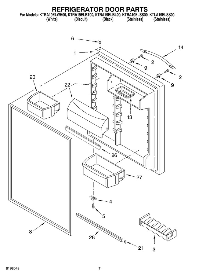 Diagram for KTRA19ELBT00