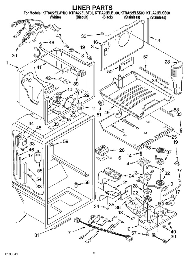Diagram for KTRA22ELBT00