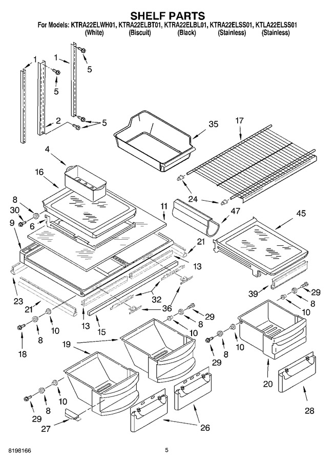 Diagram for KTRA22ELWH01