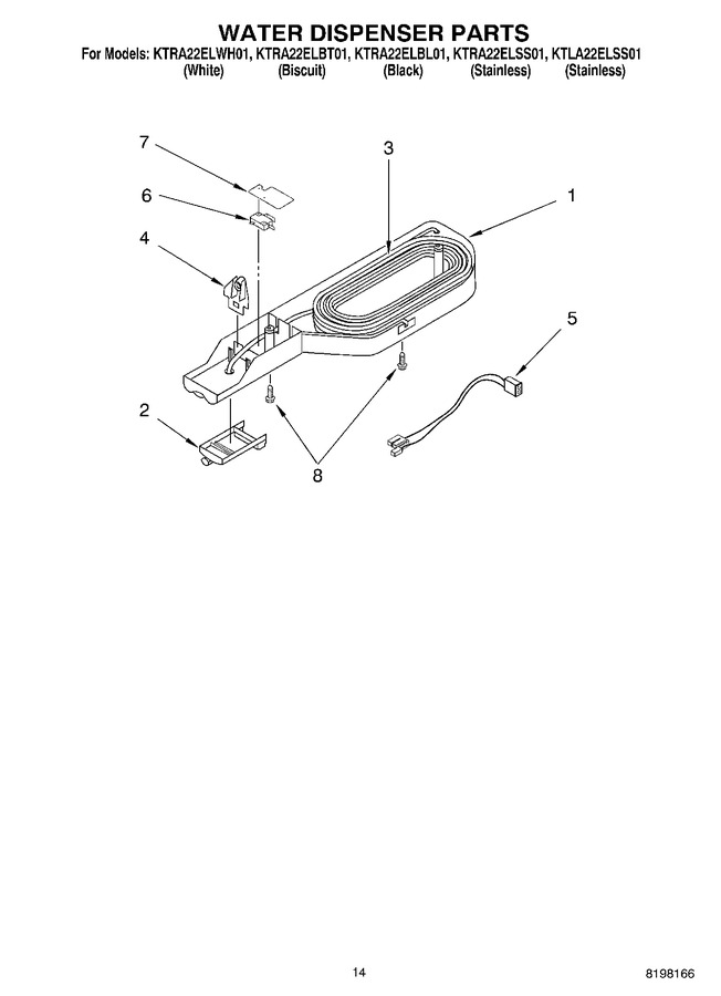 Diagram for KTRA22ELWH01