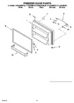 Diagram for 07 - Freezer Door Parts