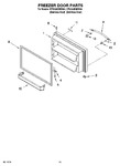 Diagram for 07 - Freezer Door Parts