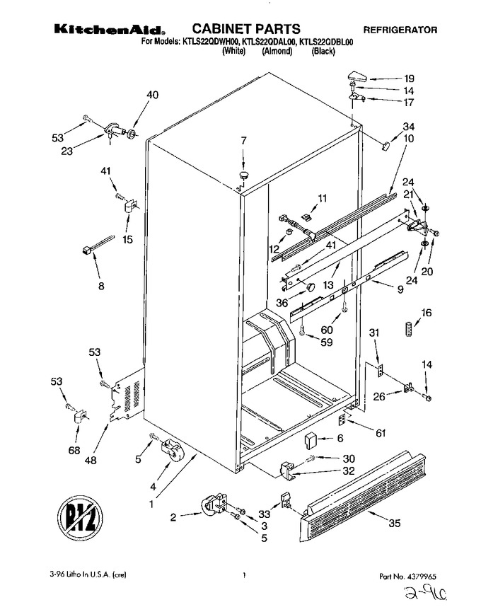 Diagram for KTLS22QDWH00