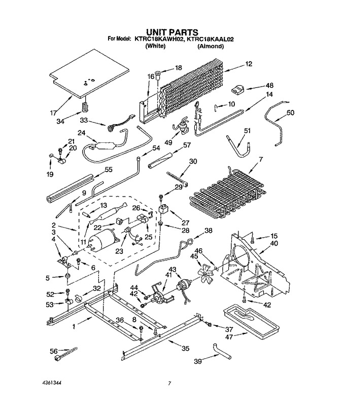 Diagram for KTRC18KAWH02
