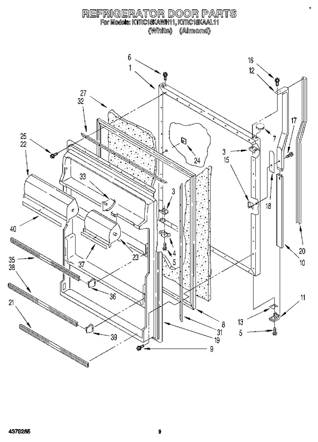 Diagram for KTRC18KAWH11
