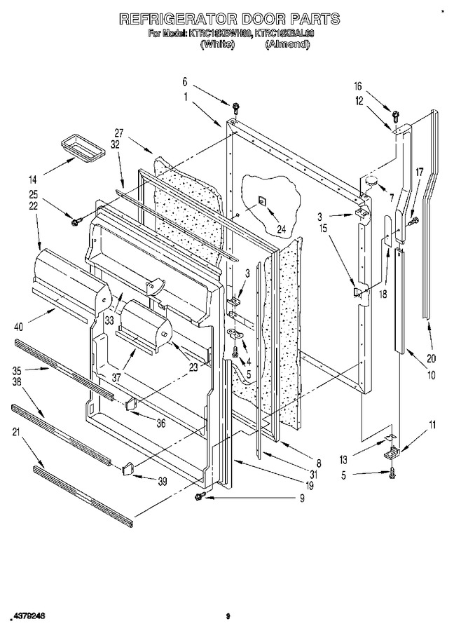 Diagram for KTRC18KBWH00