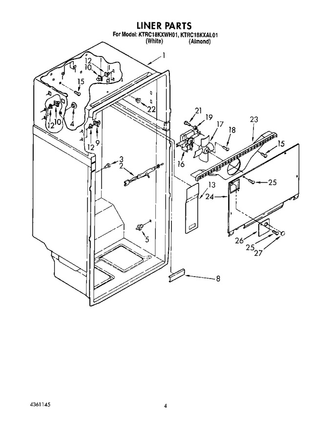 Diagram for KTRC18KXAL01