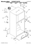 Diagram for 01 - Cabinet Parts