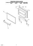 Diagram for 06 - Freezer Door Parts, Optional Parts