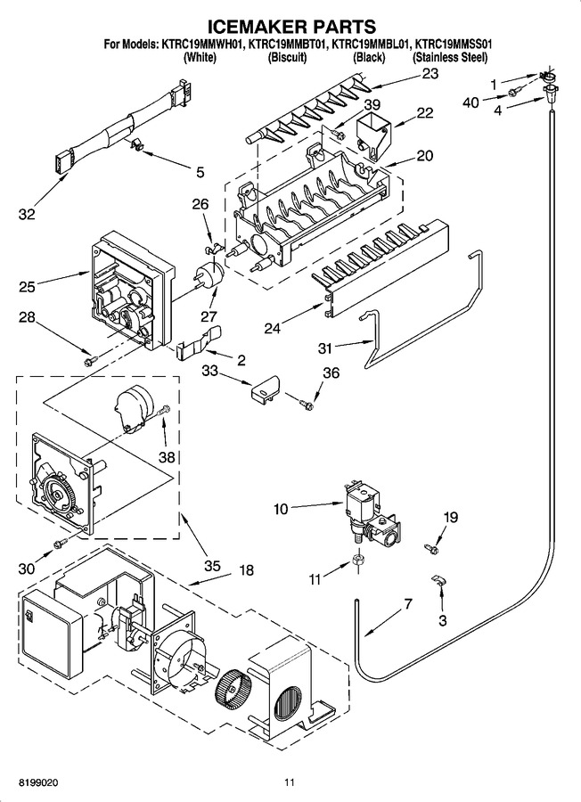 Diagram for KTRC19MMBT01