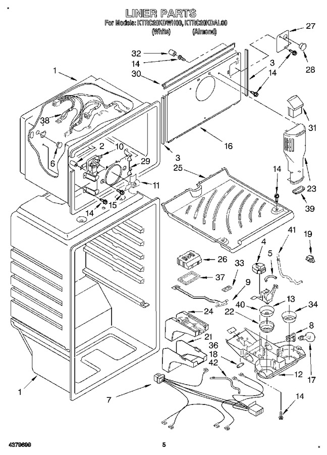 Diagram for KTRC20KDWH00