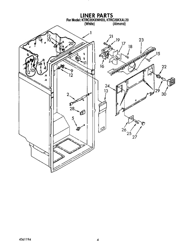 Diagram for KTRC20KXAL20