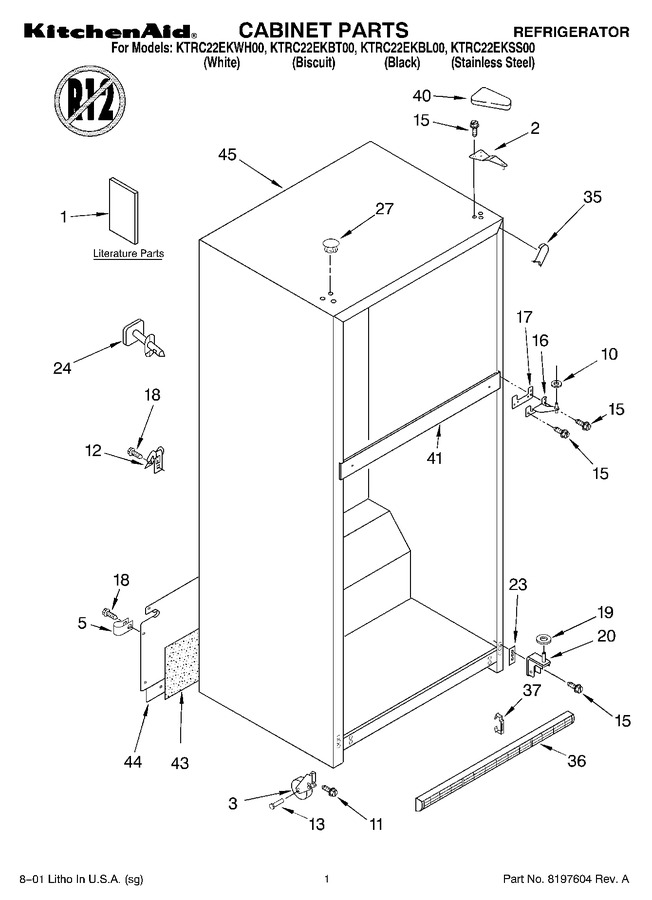 Diagram for KTRC22EKBL00