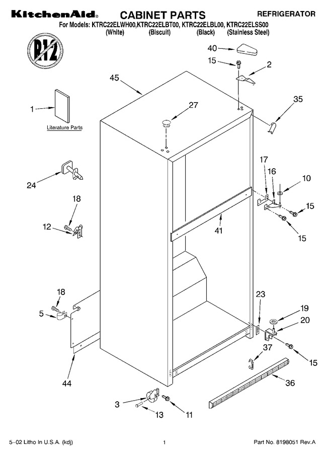 Diagram for KTRC22ELBT00