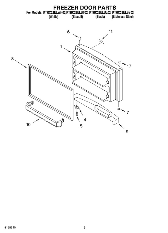 Diagram for KTRC22ELWH02