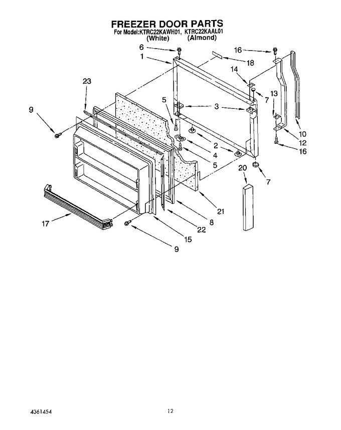 Diagram for KTRC22KAWH01