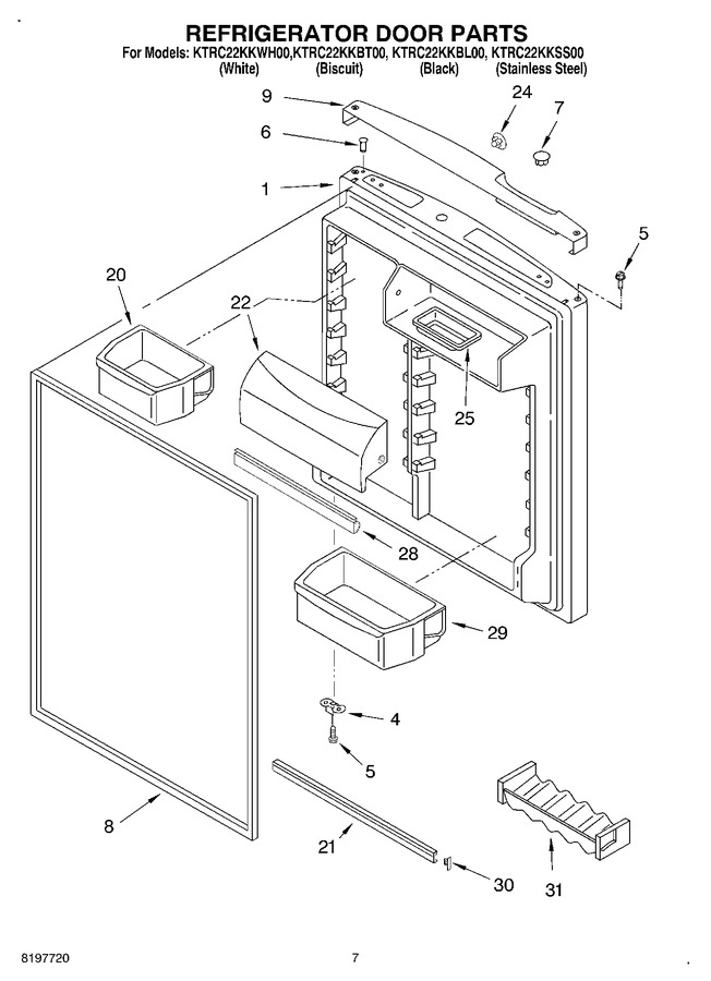 Diagram for KTRC22KKWH00
