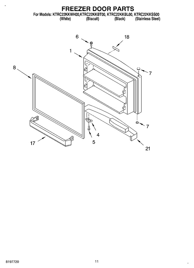 Diagram for KTRC22KKWH00