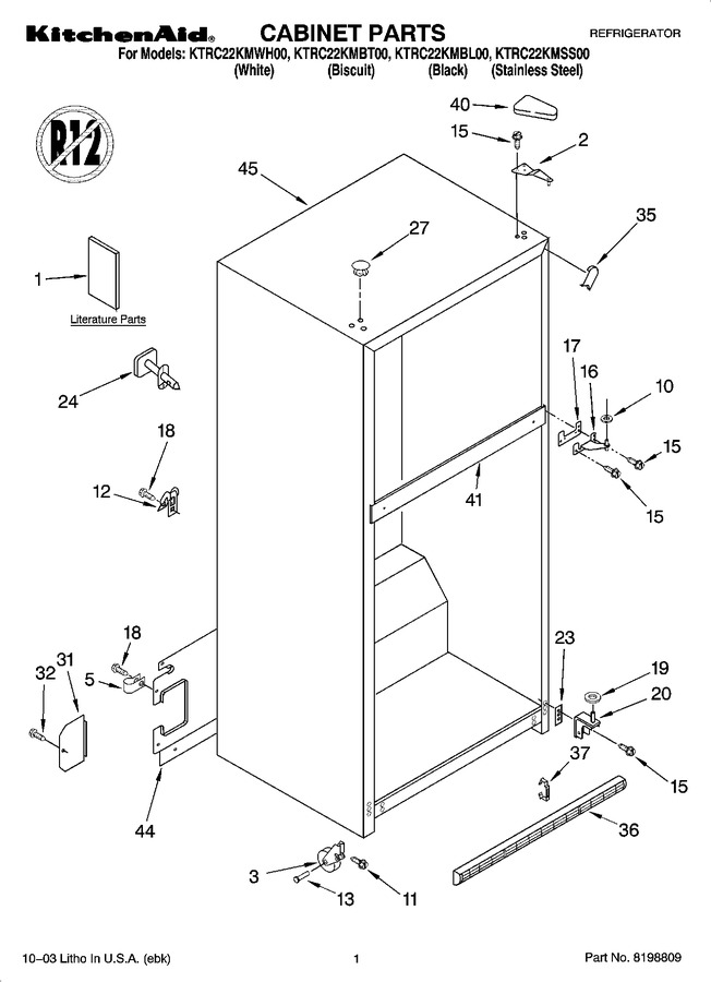 Diagram for KTRC22KMBT00