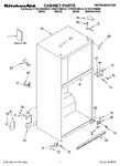 Diagram for 01 - Cabinet Parts
