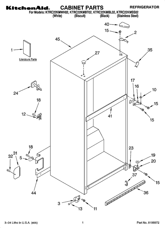 Diagram for KTRC22KMWH02