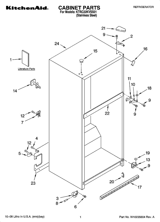 Diagram for KTRC22KVSS01