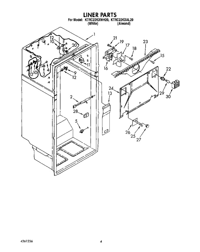 Diagram for KTRC22KXAL20