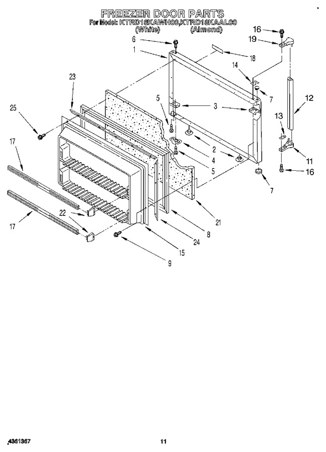 Diagram for KTRD18KAWH00