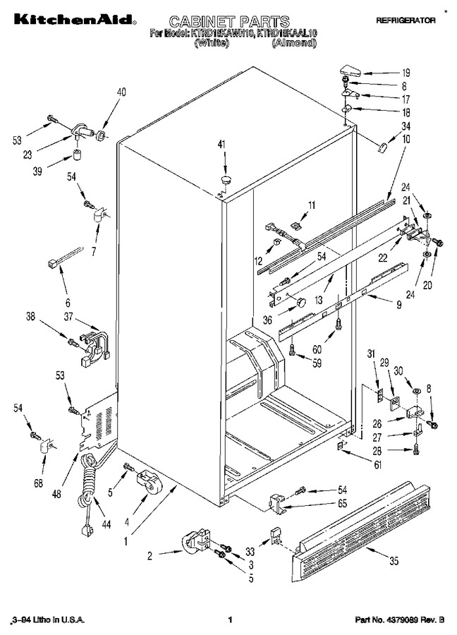 Diagram for KTRD18KAAL10