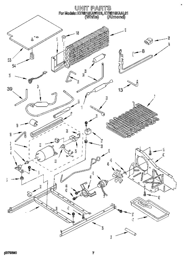 Diagram for KTRD18KAWH21