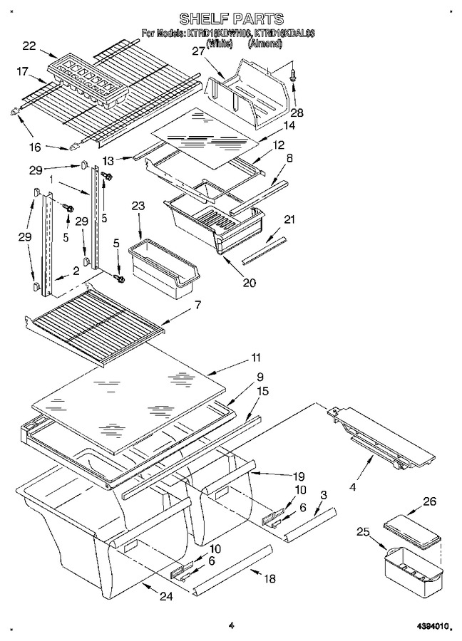 Diagram for KTRD18KDWH03