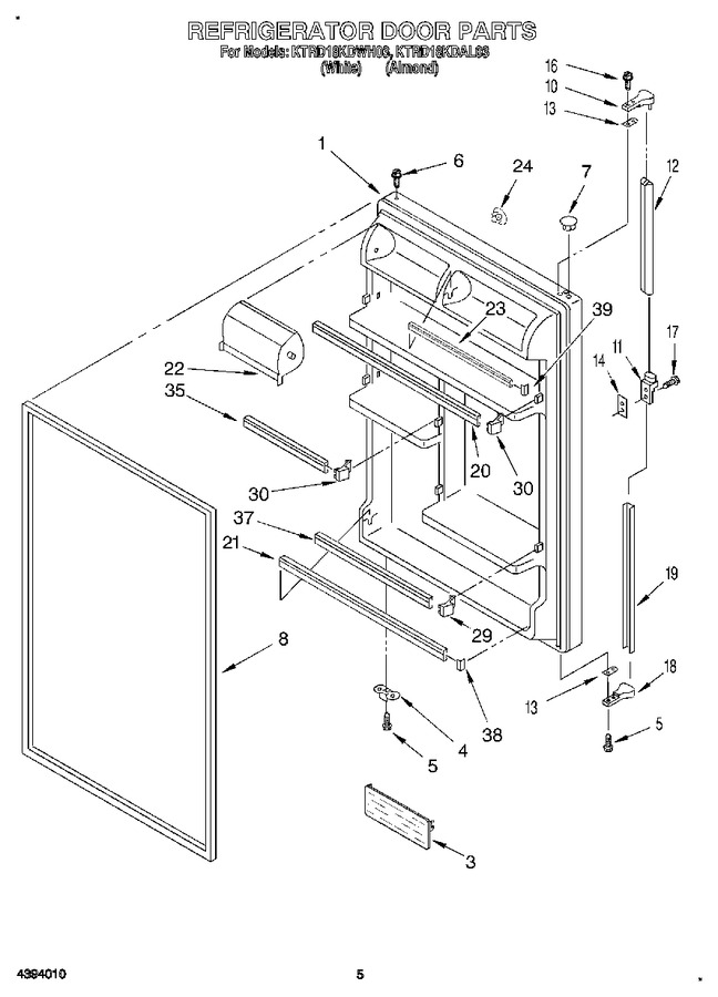 Diagram for KTRD18KDWH03